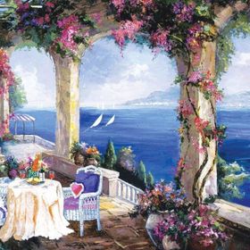 Keskin Color 1000 Parça Teras Puzzle