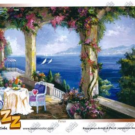 Keskin Color 1000 Parça Teras Puzzle