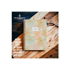 Keskin Color 10x15 cm Çizgili 50 Yaprak Hafif La Plume Karton Kapak Telli 70 gr Ivory Kağıt Not Defteri