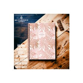 Keskin Color 10x15 cm Çizgili 50 Yaprak Hafif La Plume Karton Kapak Telli 70 gr Ivory Kağıt Not Defteri