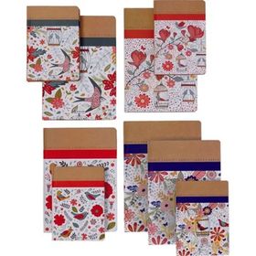 Keskin Color 12x17 cm 160 Yaprak Çizgili Spiralli Kapak Fancy Defter