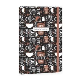 Keskin Color 13x21 80 Yaprak Trendy Notes Coffee Time Kahve Çizgili Defter
