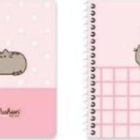 Keskin Color 140400-10 Spiralli Pusheen A6 80 Yaprak Çizgili 36'lı Not Defteri