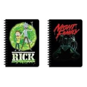 Keskin Color 140400-11 Spiralli Rick And Morty A6 80 Yaprak Çizgili 36'lı Not Defteri