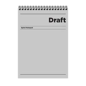 Keskin Color 140532-99 A4 80 Yaprak Kareli Kağıt Karton Kapak Draft Not Defteri
