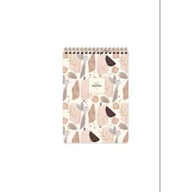 Keskin Color 145452-99 Çizgili 72 Yaprak Spiralli 17x24 cm Çakıl 6'lı Not Defteri