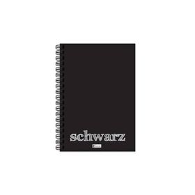 Keskin Color 14X20 40 Yaprak Düz Pp Kapak Spiralli Schwarz Defter