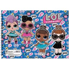 Keskin Color 15 Yaprak 17x25 cm L.O.L. 24'lü Resim Defteri