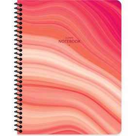 Keskin Color 16.5x22.5 Çizgili Classic Marble - Kırmızı Defter