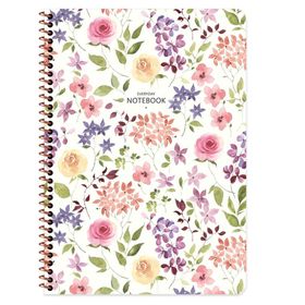Keskin Color 16.5x22.5 cm 80 Yaprak Kareli Karton Kapak School Spiralli Defter