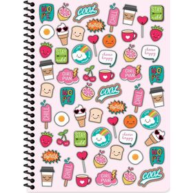 Keskin Color 16.5x22.5 Kareli Sweet Fun Pembe Defter