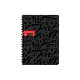 Keskin Color 16x22 cm 80 Yaprak Çizgisiz Esnek Karton Kapak Telli 60 gr Beyaz Sayfa Defter
