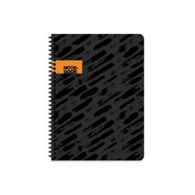 Keskin Color 16x22 cm 80 Yaprak Çizgisiz Esnek Karton Kapak Telli 60 gr Beyaz Sayfa Defter