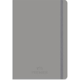 Keskin Color 17X24 Kareli Ciltli Premier Gri Defter