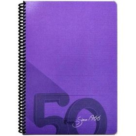 Keskin Color 19x25 Kareli Plastik Kapak 80 Yaprak Spiralli Defter