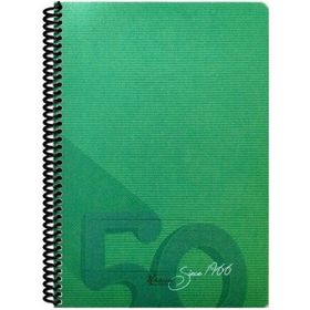 Keskin Color 19x25 Kareli Plastik Kapak 80 Yaprak Spiralli Defter