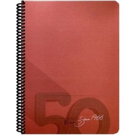 Keskin Color 19x25 Kareli Plastik Kapak 80 Yaprak Spiralli Defter