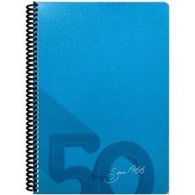 Keskin Color 19x25 Kareli Plastik Kapak 80 Yaprak Spiralli Defter