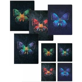 Keskin Color 20x25 cm 80 Yaprak Çizgili Butterfly Defter