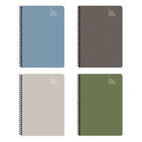 Keskin Color 20x28 cm 120 Yaprak Kareli Sert Kapak Defter