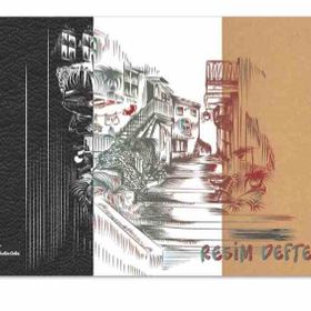 Keskin Color 301530-99 35x50 cm 3"lü Spiralli Resim Defteri