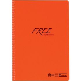 Keskin Color 320491-99 Free A4 200 Yaprak Çizgili Pp Kapak Spiralli Defter