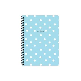 Keskin Color 321141-99 16.5x22.5 cm 80 Yaprak Çizgili Spiralli Plastik Kapak 6'lı Not Defteri