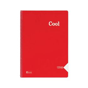 Keskin Color 321651-99 Cool A4 Pp Kapak Çizgili 120 Yaprak Spiralli Defter