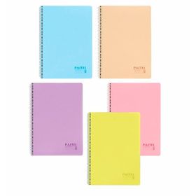 Keskin Color 327711-99 A4 60 Yaprak Çizgili Pp Kpak Spiralli Pastel Note Defter