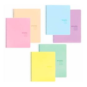 Keskin Color 327742-99 Pastel A4 Kareli 100 Yaprak Defter