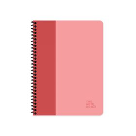 Keskin Color 381022-99 18.5x25 cm 96 Yaprak Kareli Karton Kapak Spiralli 2 Renk Not Defteri