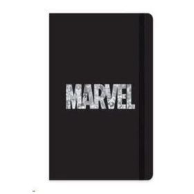 Keskin Color 413700-70 Marvel 13x21 cm 80 Yaprak Çizgili Ciltli Lastikli Not Defteri