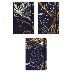 Keskin Color 413711-99 Pronot Foil Ethnica Lastikli Çizgili 80 Yaprak 13x21 cm Not Defteri