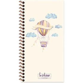 Keskin Color 417997 10X19 cm Düz La Plume Balloon Mor Defter