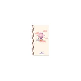 Keskin Color 417998 10X19 cm Düz La Plume Balloon Pembe Defter