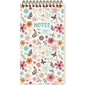 Keskin Color 493074-99 To Do List Flora Karton Kapaklı Spiralli Bloknot