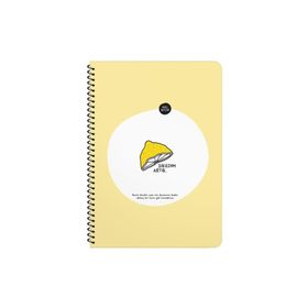 Keskin Color 500514-99 Hisli Şeyler A4 80 Sayfa Kareli Spiralli Defter