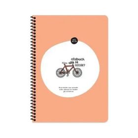 Keskin Color 500527-99 Hisli Şeyler Stickerli Oturmaya Mı Geldik 16.5x22.5 cm 80 Yaprak Kareli Not Defteri