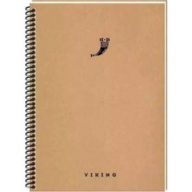 Keskin Color 5796395 La Plume Viking 17x24 cm 100 Yaprak Çizgili Defter