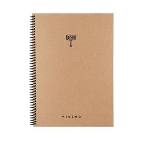 Keskin Color 5796395 La Plume Viking 17x24 cm 100 Yaprak Çizgili Defter