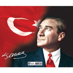 Keskin Color 99 Parça Çerçeveli 25x35 cm Atatürk Yapboz