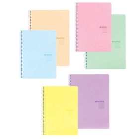 Keskin Color A4 120 Yaprak Çizgili PP Kapak Pastel Show Spiralli Defter