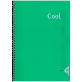 Keskin Color A4 120 Yaprak Kareli Pp Kapak Cool Yeşil Spiralli Defter