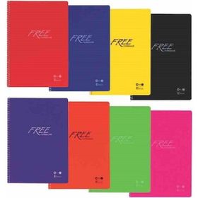 Keskin Color A4 160-1 Yaprak Çizgili Free Plastik Kapak Defter