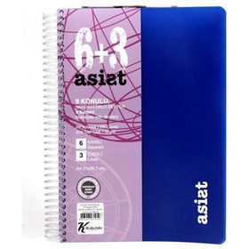 Keskin Color A4 270 Yaprak 6+3 Defter