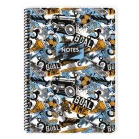 Keskin Color A4 80 Yaprak Çizgili Pp Kapak Spiralli Defter