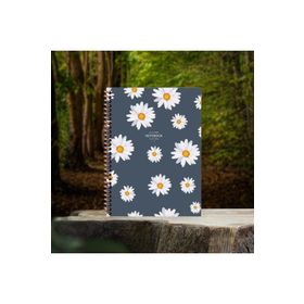 Keskin Color A4 80 Yaprak Çizgisiz Telli Plastik Kapak Hafif Defter 60 gr Ivory Kağıt Göz Yormayan Defter