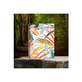 Keskin Color A4 80 Yaprak Çizgisiz Telli Plastik Kapak Hafif Defter 60 gr Ivory Kağıt Göz Yormayan Defter