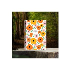 Keskin Color A4 80 Yaprak Çizgisiz Telli Plastik Kapak Hafif Defter 60 gr Ivory Kağıt Göz Yormayan Defter