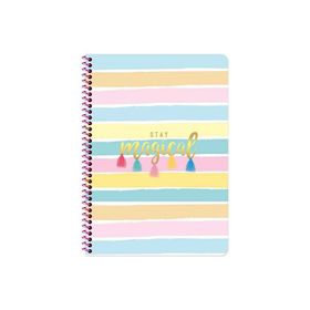 Keskin Color A4 80 Yaprak Kareli Karton Kapak Spiralli Shine Defter